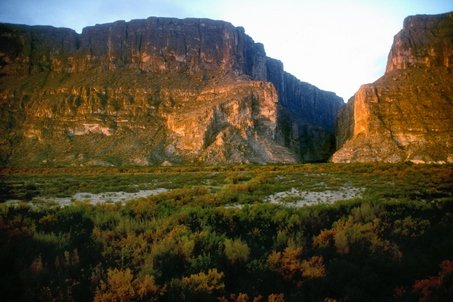 Santa Elena Canyon exit, Big Bend, Texas.  One of mine & Dave's favorite places on Earth.