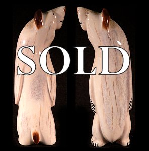 Zuni Spirits is proud to offer this authentic Zuni fetish carving direct from Zuni Pueblo, NM.  Click for more details!