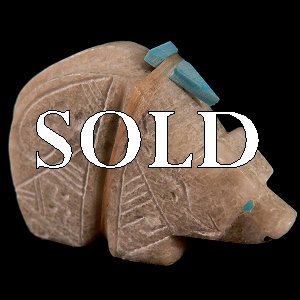 Zuni Spirits is proud to offer this authentic Zuni fetish carving direct from Zuni Pueblo, NM.  Click for more details!