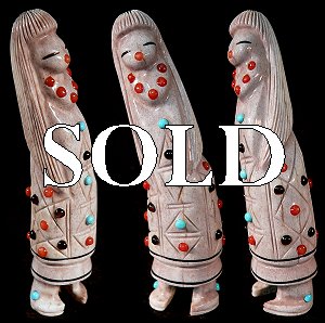 Zuni Spirits is proud to offer this authentic Zuni fetish carving direct from Zuni Pueblo, NM.  Click for more details!