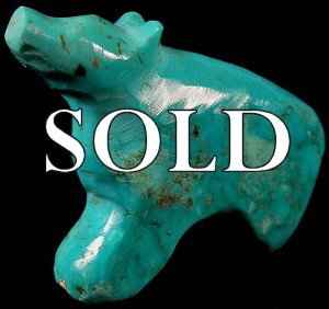 Zuni Spirits is proud to offer this authentic Zuni fetish carving direct from Zuni Pueblo, NM.  Click for more details!