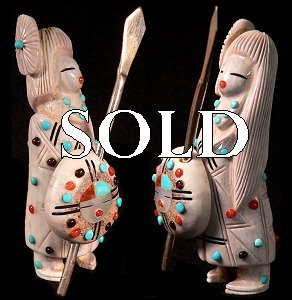 Zuni Spirits is proud to offer this authentic Zuni fetish carving direct from Zuni Pueblo, NM.  Click for more details!