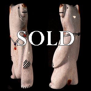Zuni Spirits is proud to offer this authentic Zuni fetish carving direct from Zuni Pueblo, NM.  Click for more details!