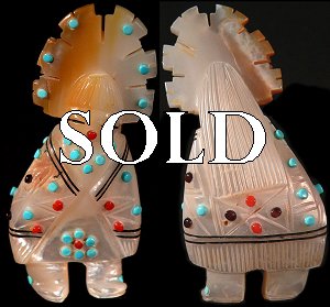 Zuni Spirits is proud to offer this authentic Zuni fetish carving direct from Zuni Pueblo, NM.  Click for more details!