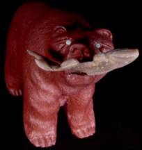 Zuni Spirits:  Herbert Him Large Pipestone Bear