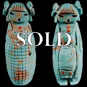 Graceful beauties - turquoise maidens by Sandra Quandelacy | Price:  WAS $165.  | NOW ON SALE $ 72.  |  CLICK IMAGE for more views & information.