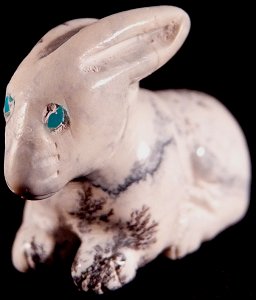 This papa bunny is carved from Montana talc by the talented Hubert Pincion  |  Price:  WAS $45.  | NOW ON SALE $ 39.  |  CLICK IMAGE for more views & information.