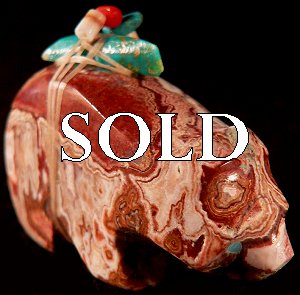  Emery Eriacho  | Price $54. | Rosetta stone bear  |  CLICK IMAGE for more views & information.