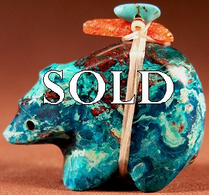 Emery Eriacho   | Price $60. | Copper Complex |  Bear |  CLICK IMAGE for more views & information.