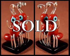 Danny Booqua   | Price $65. | Pipestone| Red ants  |  CLICK IMAGE for more views & information.