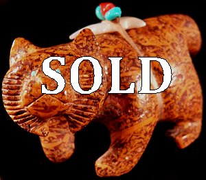 Brion Hattie   | Price was $235.  - Now $195. | Vietnamese Jasper |  Bobcat |  CLICK IMAGE for more views & information.