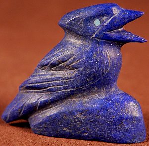 Maxx Laate | Afghan Lapis | Stellar Jay | Price:  $ 125. |CLICK  IMAGE for more views & information.