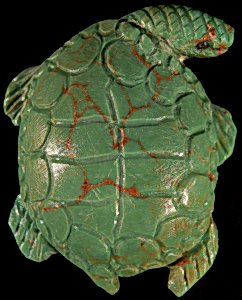 Lance Cheama | Variscite | Sea Turtle | Price: $195 |CLICK  IMAGE for more views & information.