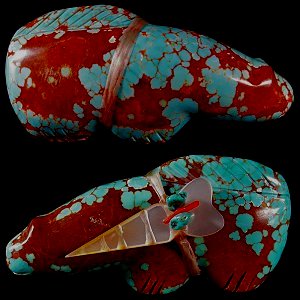 Leland Boone | Turquoise  | Mountain Lion | Price: $135. + 9.25 domestic shipping | CLICK  IMAGE for more views & information.