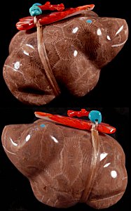Leland Boone | Petosky Stone |Frog | Price: $72. + $8.50 domestic shipping | CLICK IMAGE for more views & information.