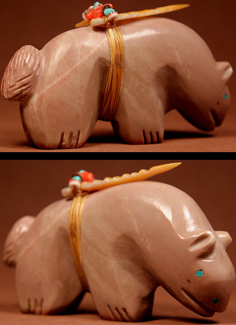 Zuni Spirits is proud to represent a variety of Zuni fetish carvers, including Anderson Weahkee (d.) !