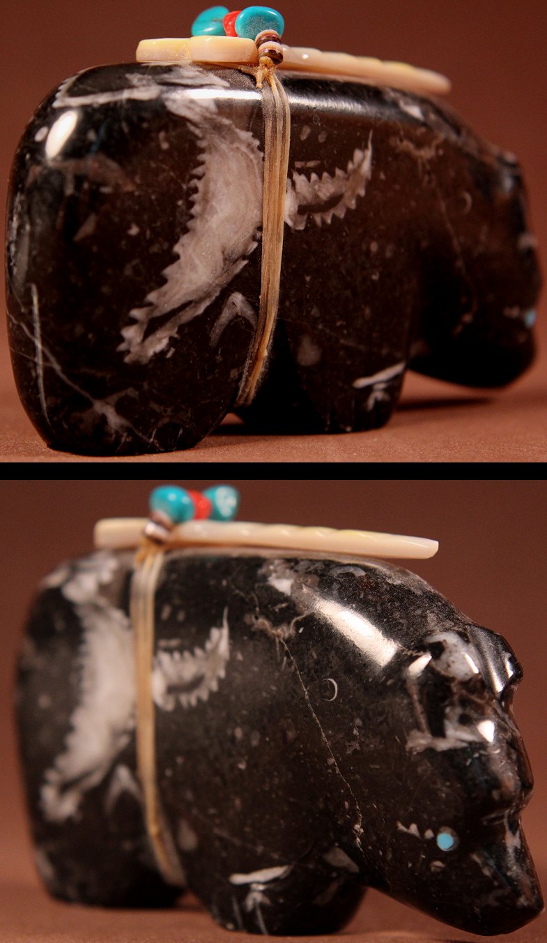 Zuni Spirits is proud to represent a variety of Zuni fetish carvers, including Leland Boone !