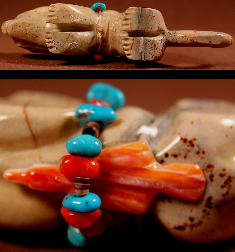Zuni Spirits is proud to represent a variety of Zuni fetish carvers, including Jonas Yatsattie !