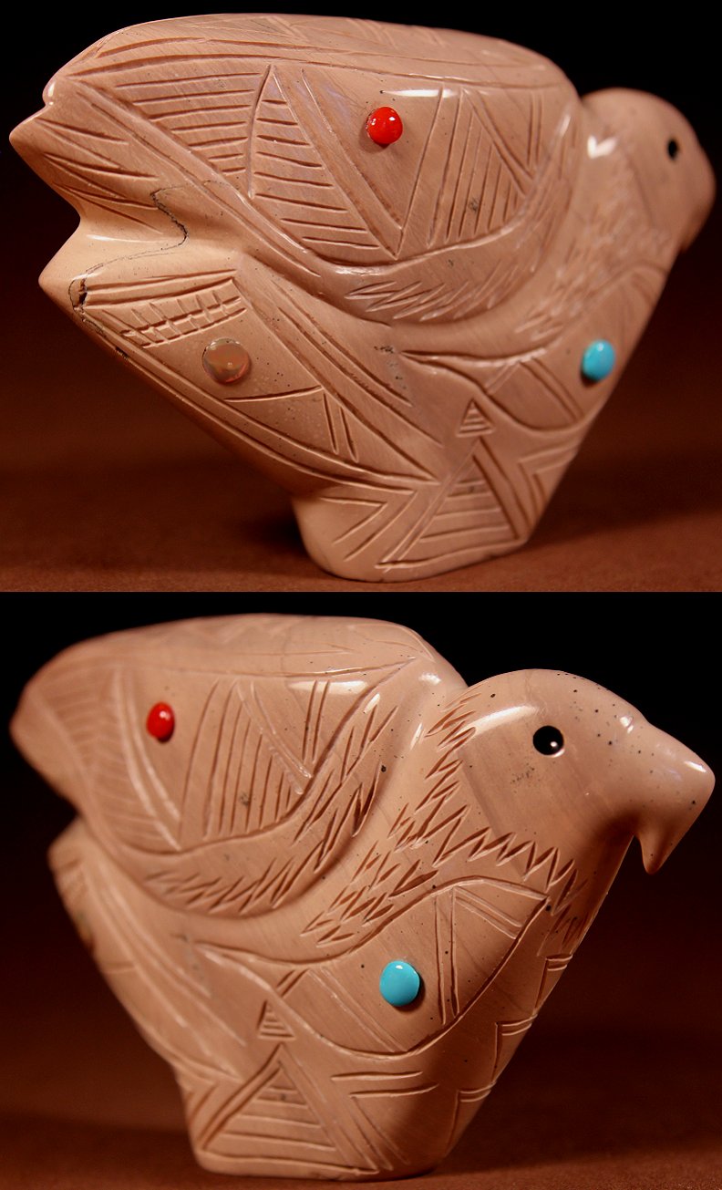 Zuni Spirits is proud to represent a variety of Zuni fetish carvers, including Daniel Chattin!