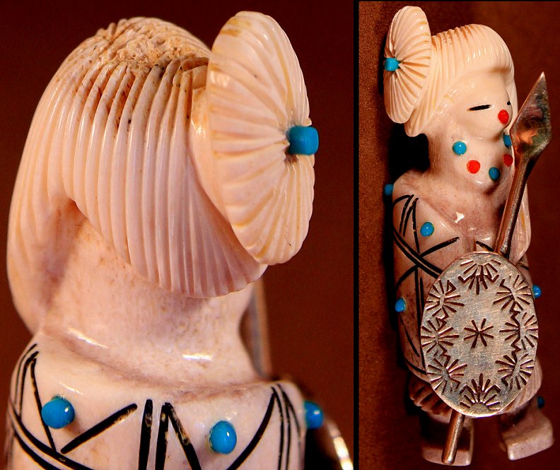 Zuni Spirits is proud to represent a variety of Zuni fetish carvers, including Claudia Peina!