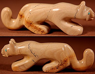 Zuni Spirits is proud to represent a variety of Zuni fetish carvers, including Vernon Lunasee & Prudencia Quam!