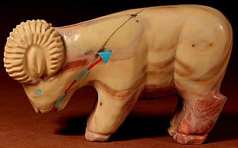 Zuni Spirits is proud to represent a variety of Zuni fetish carvers, including Andres Quandelacy!