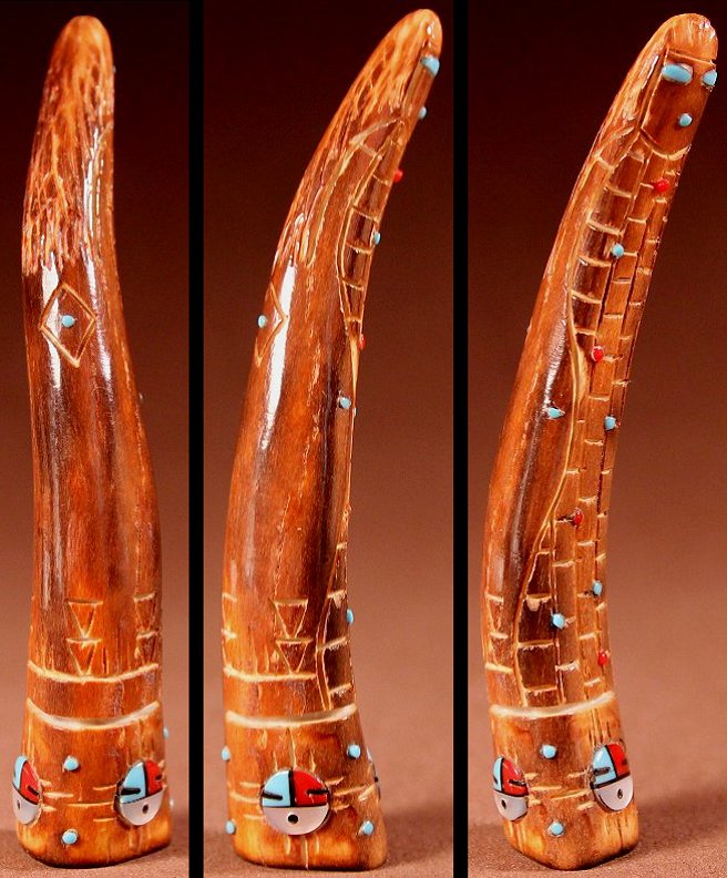 Zuni Spirits is proud to represent a variety of Zuni fetish carvers, including Jared Amesoli!