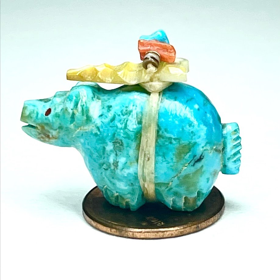 Zuni Spirits is proud to represent a variety of Zuni fetish carvers, including Lena Boone!
