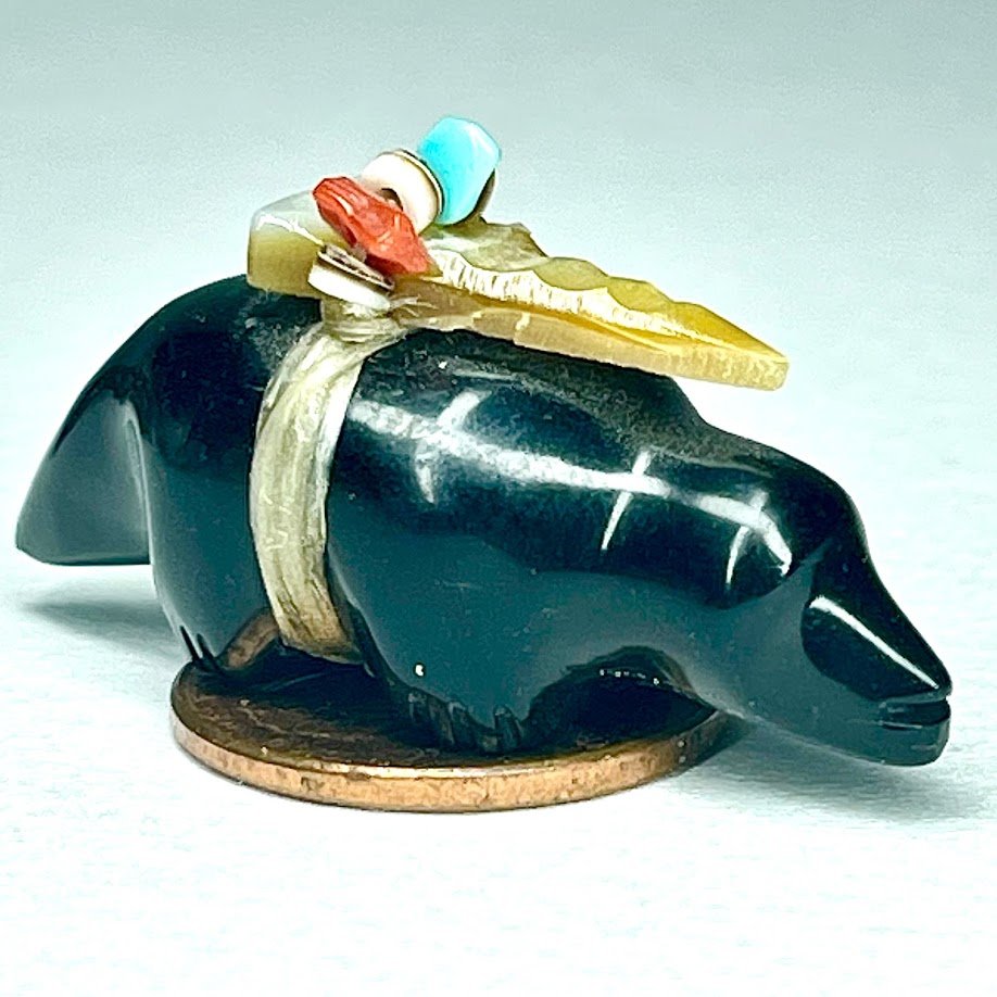 Zuni Spirits is proud to represent a variety of Zuni fetish carvers, including Lena Boone!