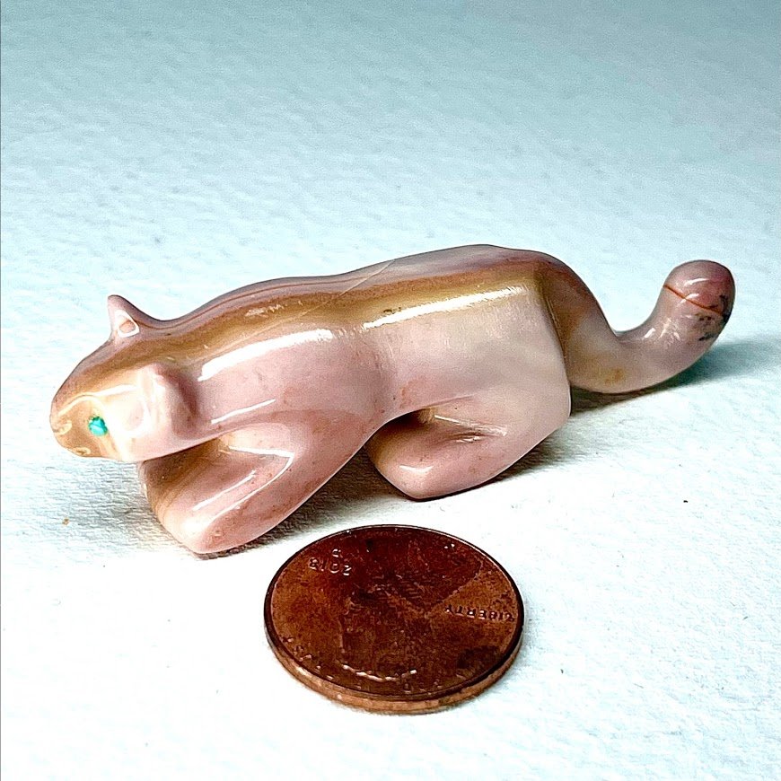 Zuni Spirits is proud to represent a variety of Zuni fetish carvers, including Vernon Lunasee & Prudencia Quam!