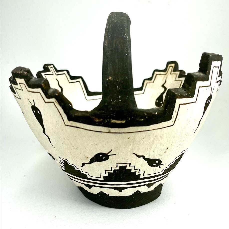 Zuni Spirits is proud to represent a variety of Zuni fetish carvers, including Josephine Nahohai, (1912 - 2007), Potter, Zuni!
